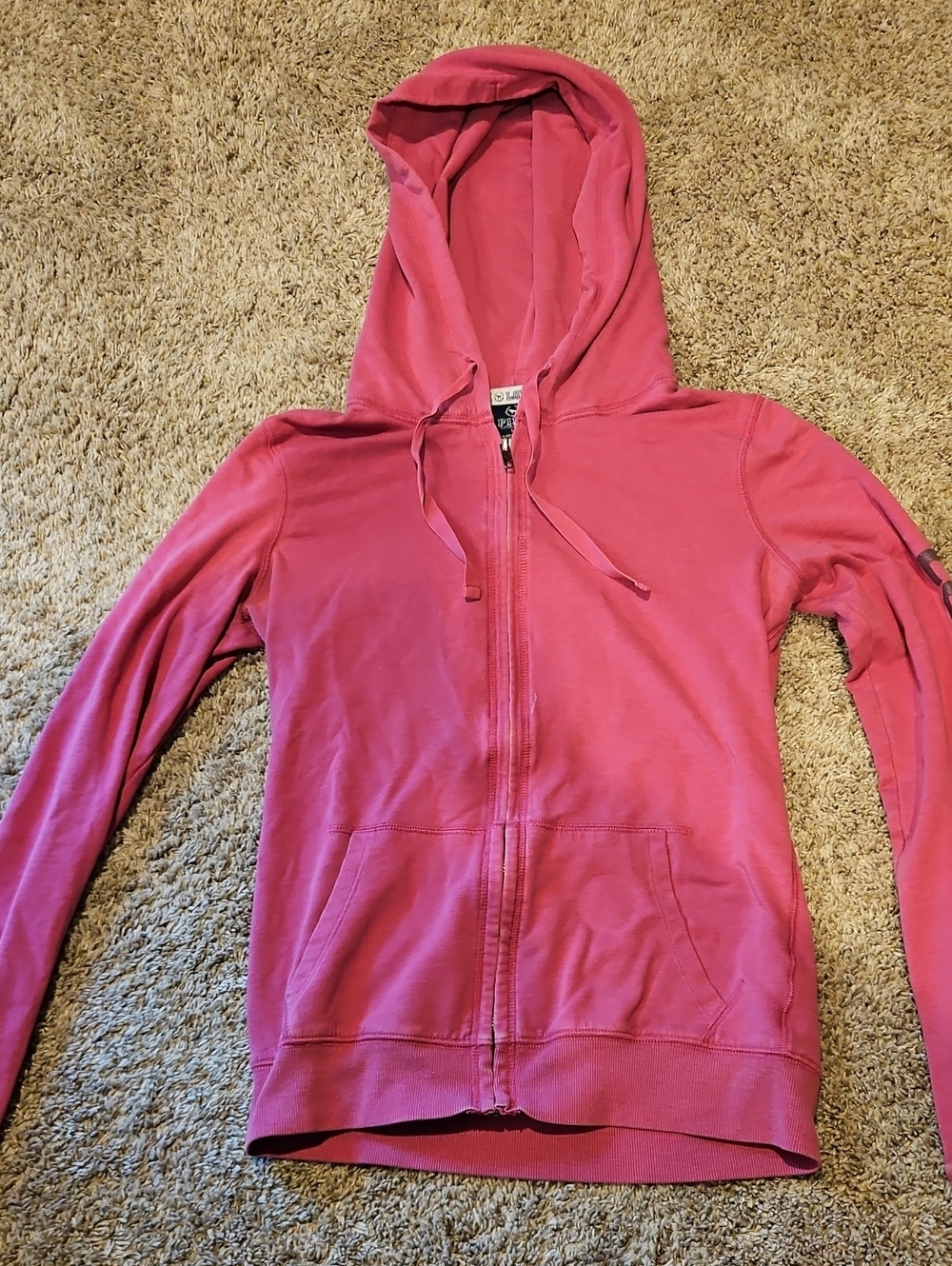 PINK Victoria's Secret Pink Full-Zip Hoodie with Hood